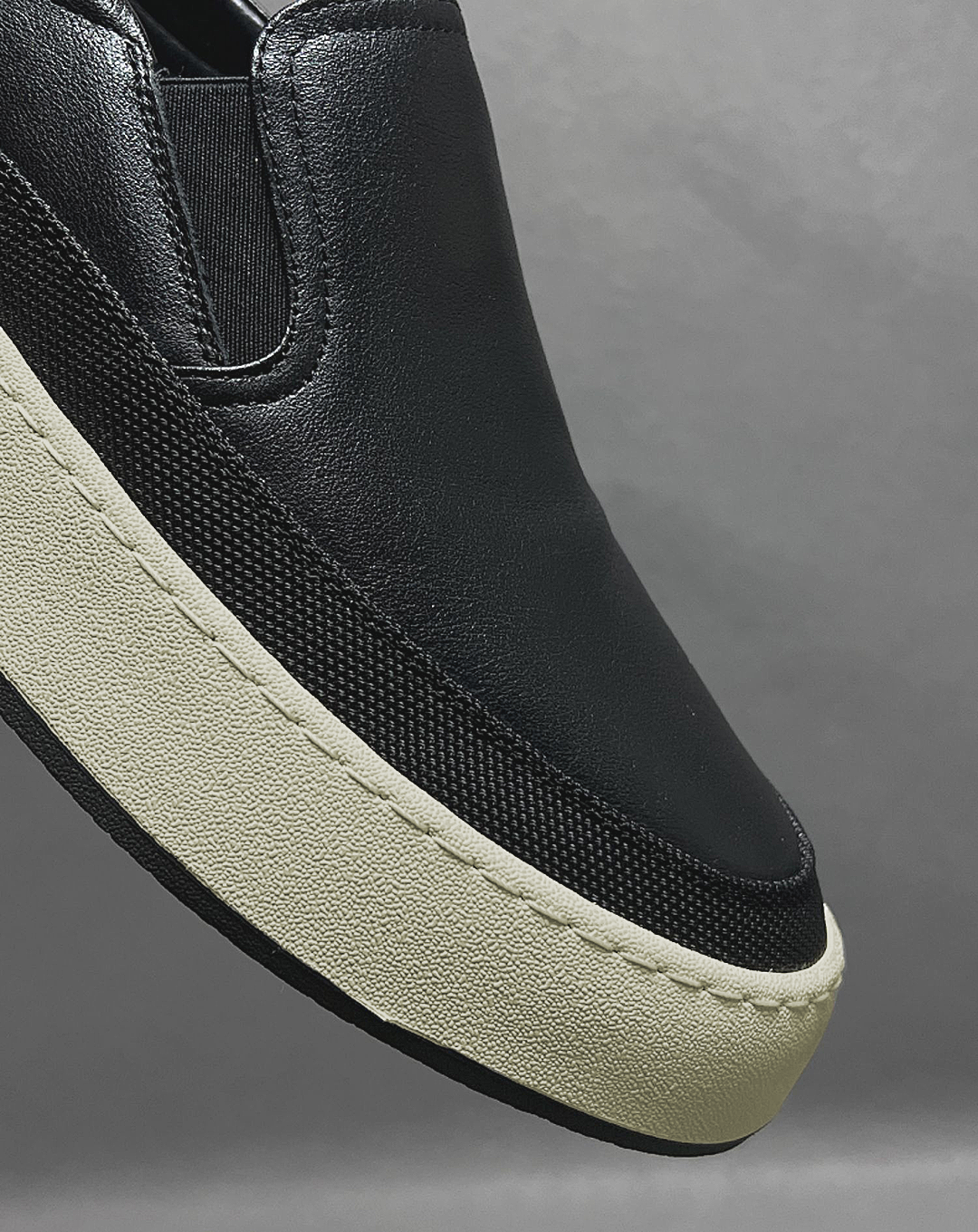 ♂♀本革/Monotone Platform Slip-On Shoes