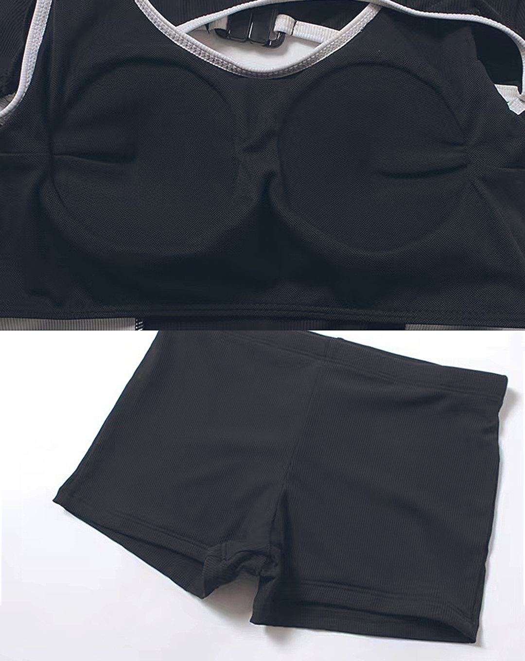 ♀Cutout Decollete Swimsuit