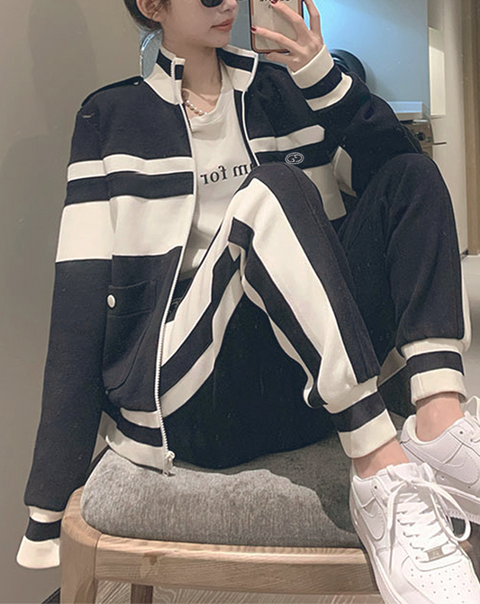 ♀Bicolor Sportswear Set