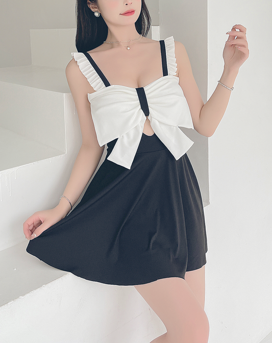 ♀Front Big Ribbon Swimsuit