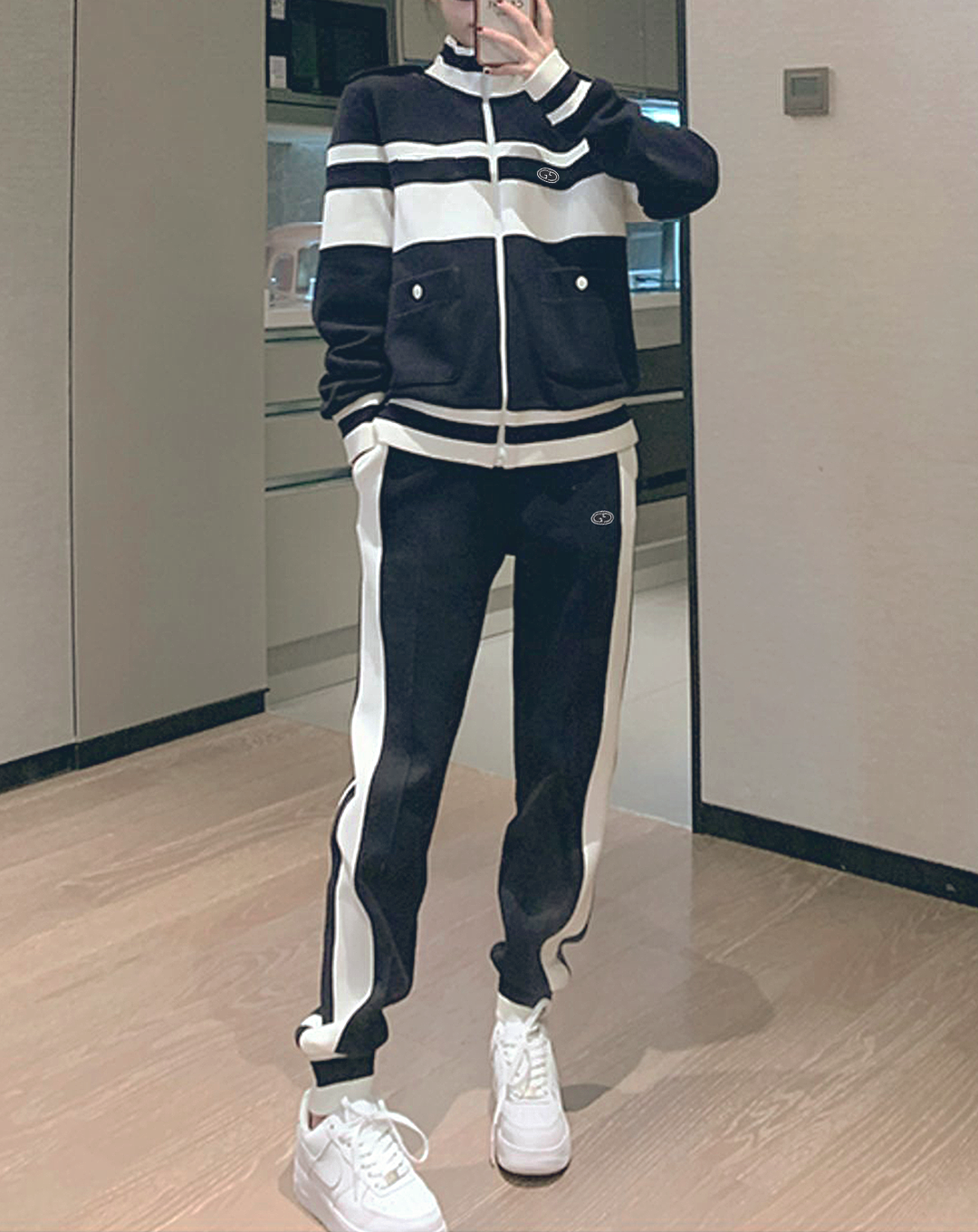 ♀Bicolor Sportswear Set
