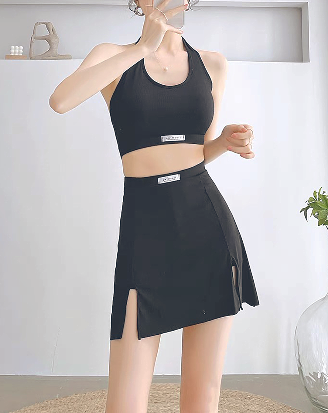 ♀Belt Design Swimsuit