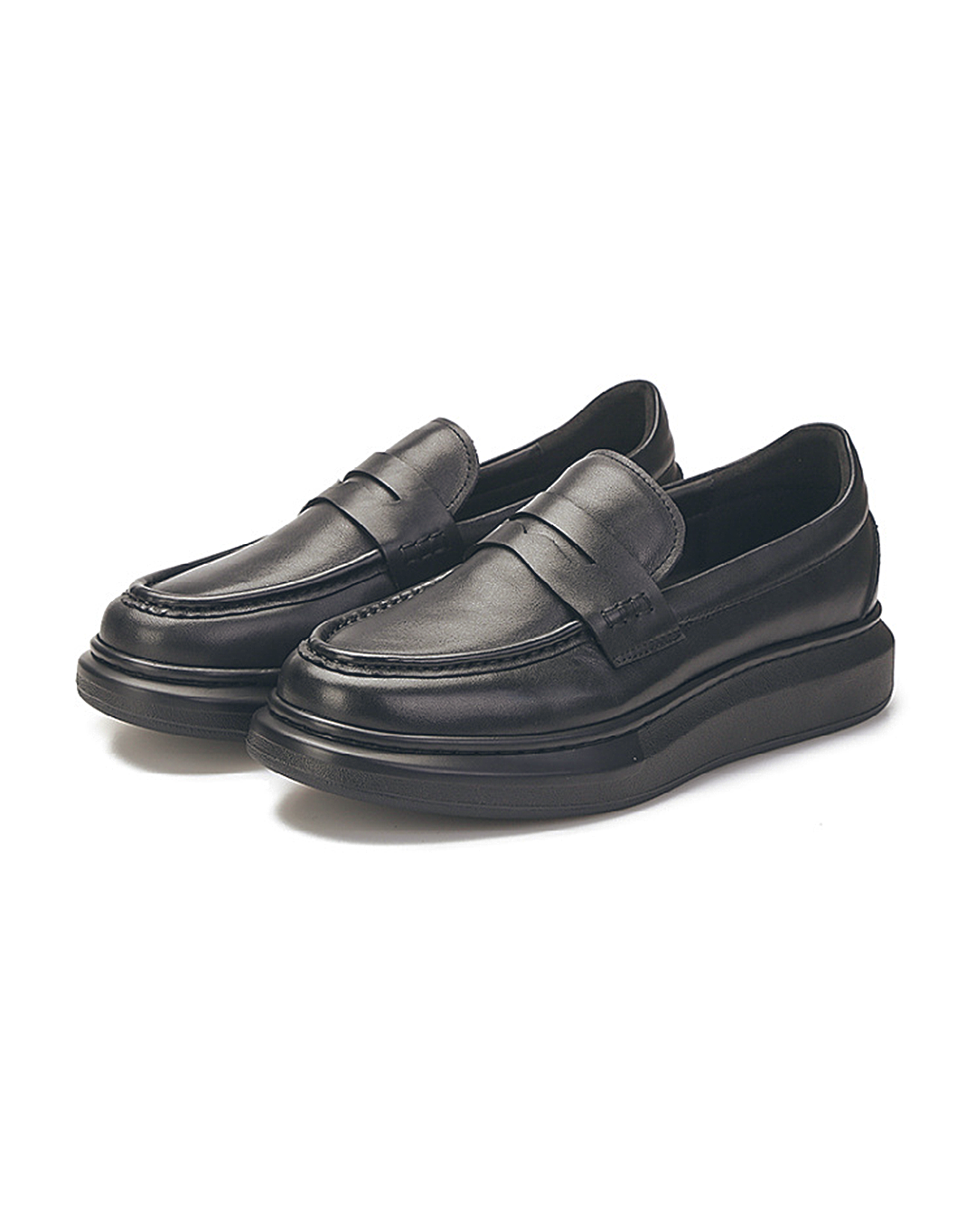 ♂♀Platform Simple Loafer