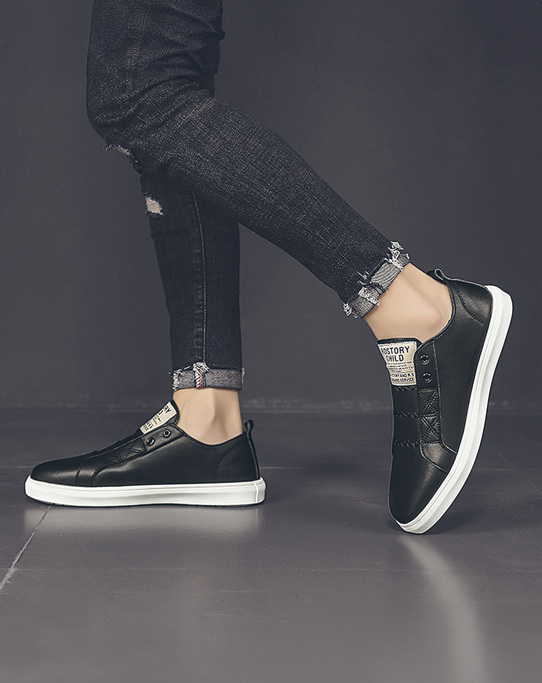 ♂♀Point Cross Stitch Slip-on Shoes