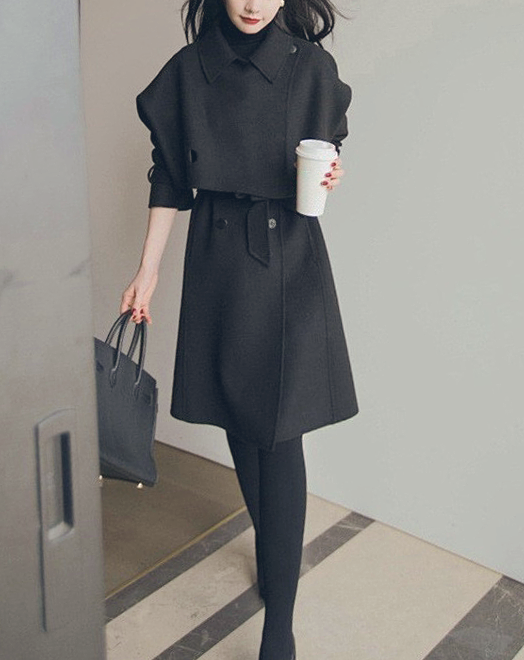 ♀Short Coat & Gilet Dress