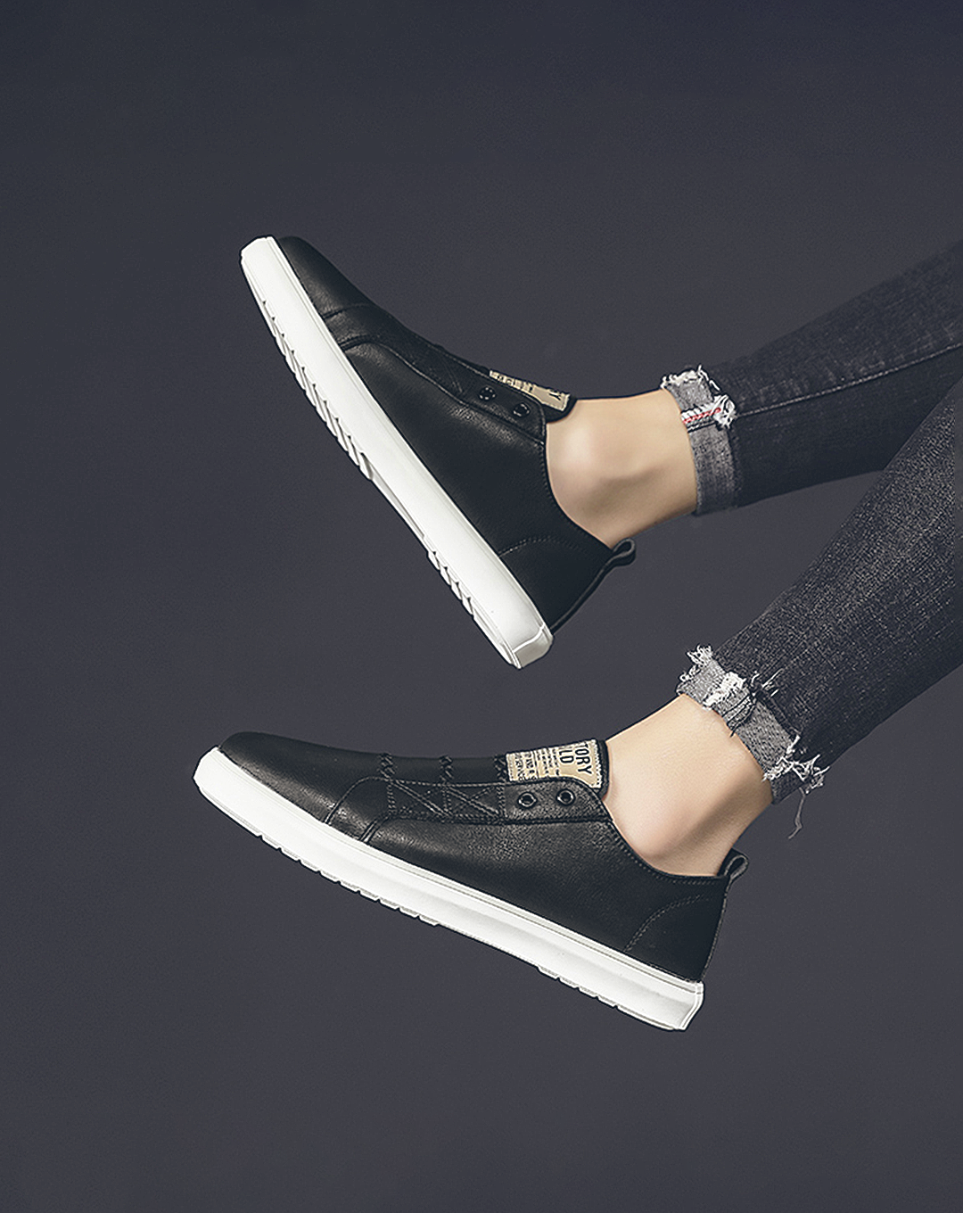 ♂♀Point Cross Stitch Slip-on Shoes
