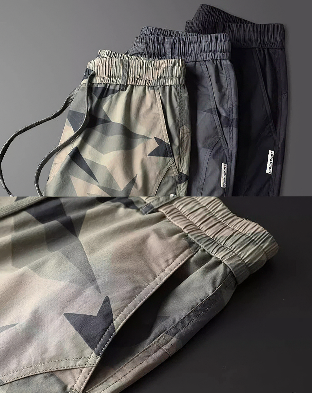 ♂Patterned Jogger Pants