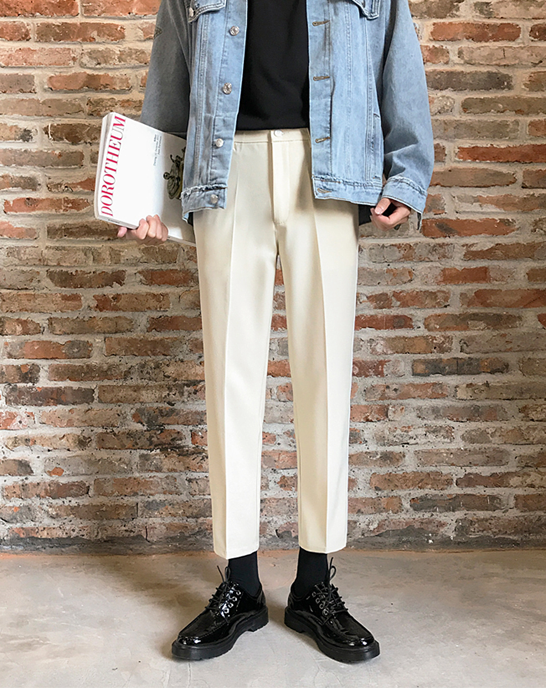 ♂Vertical Narrow Line Pants