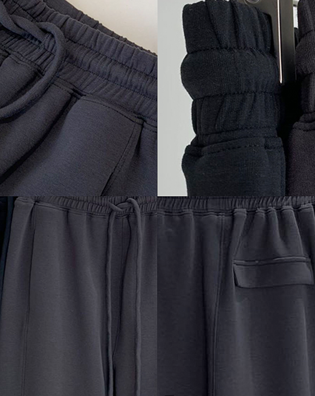 ♀Drawstring Cropped Pants
