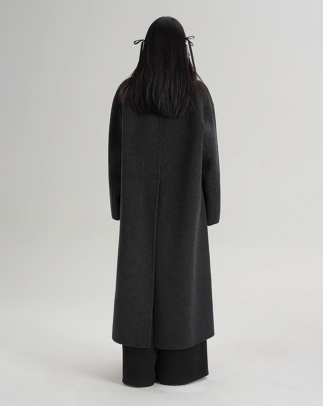 ♀Detachable Fur Collar Coat