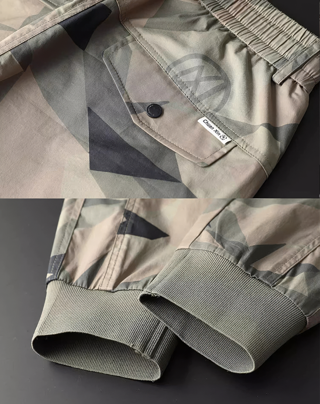 ♂Patterned Jogger Pants