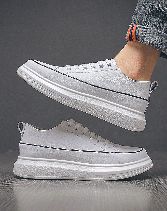 ♂♀本革/Leather Flat Sneakers