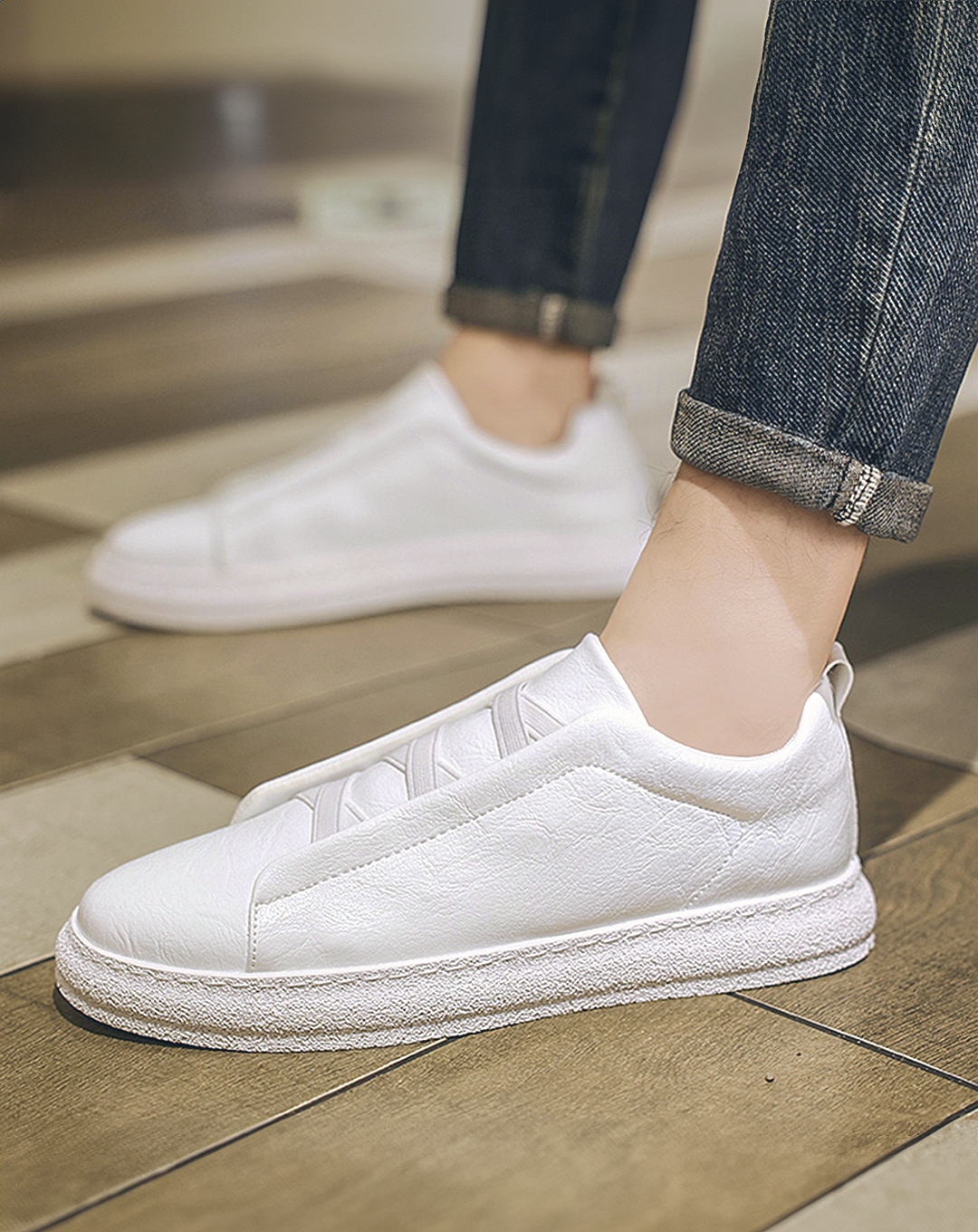 ♂♀Leather Soft Sneakers