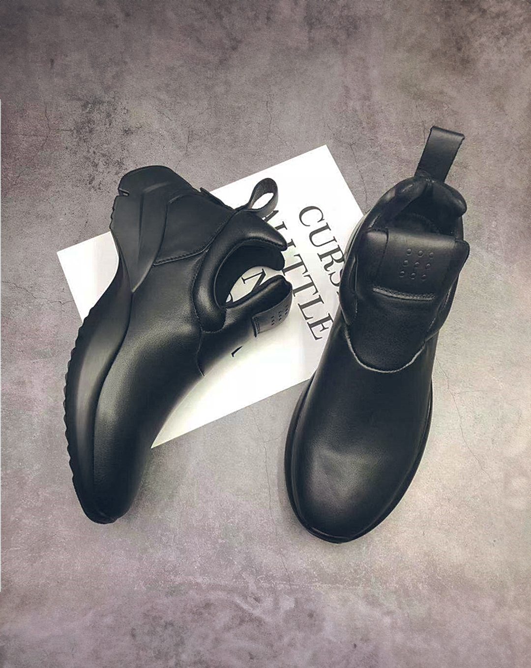 ♂♀本革/Real Leather Slip-On Shoes