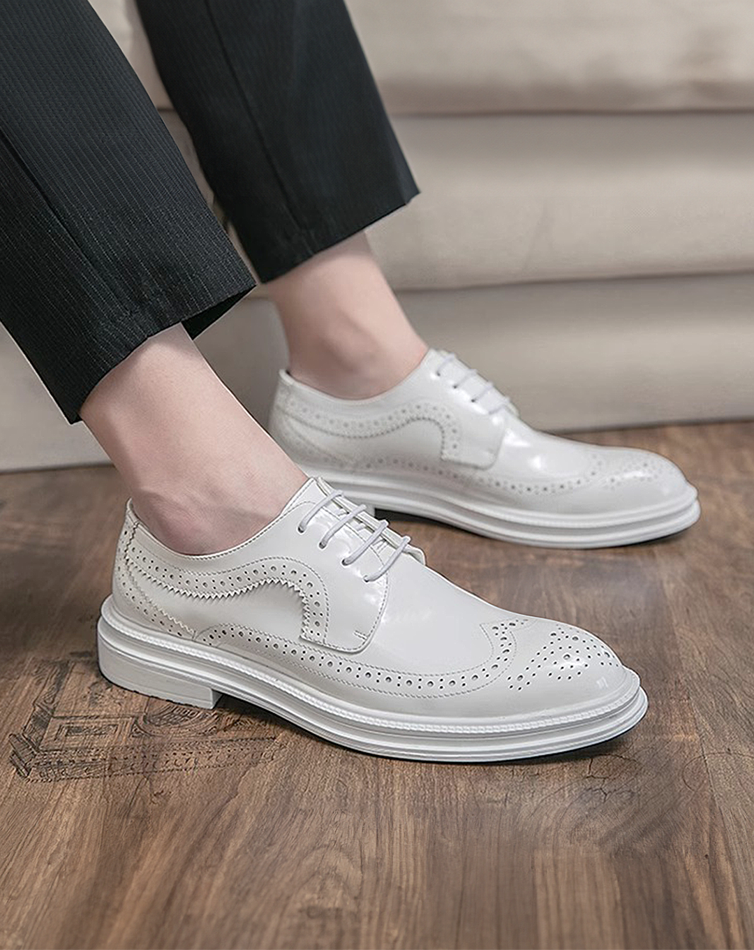♂Wingtip Lace-Up Shoes