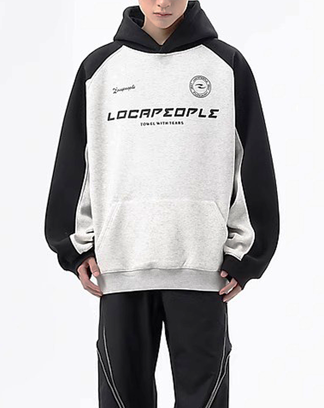 ♂Logo Contrast Hoodie
