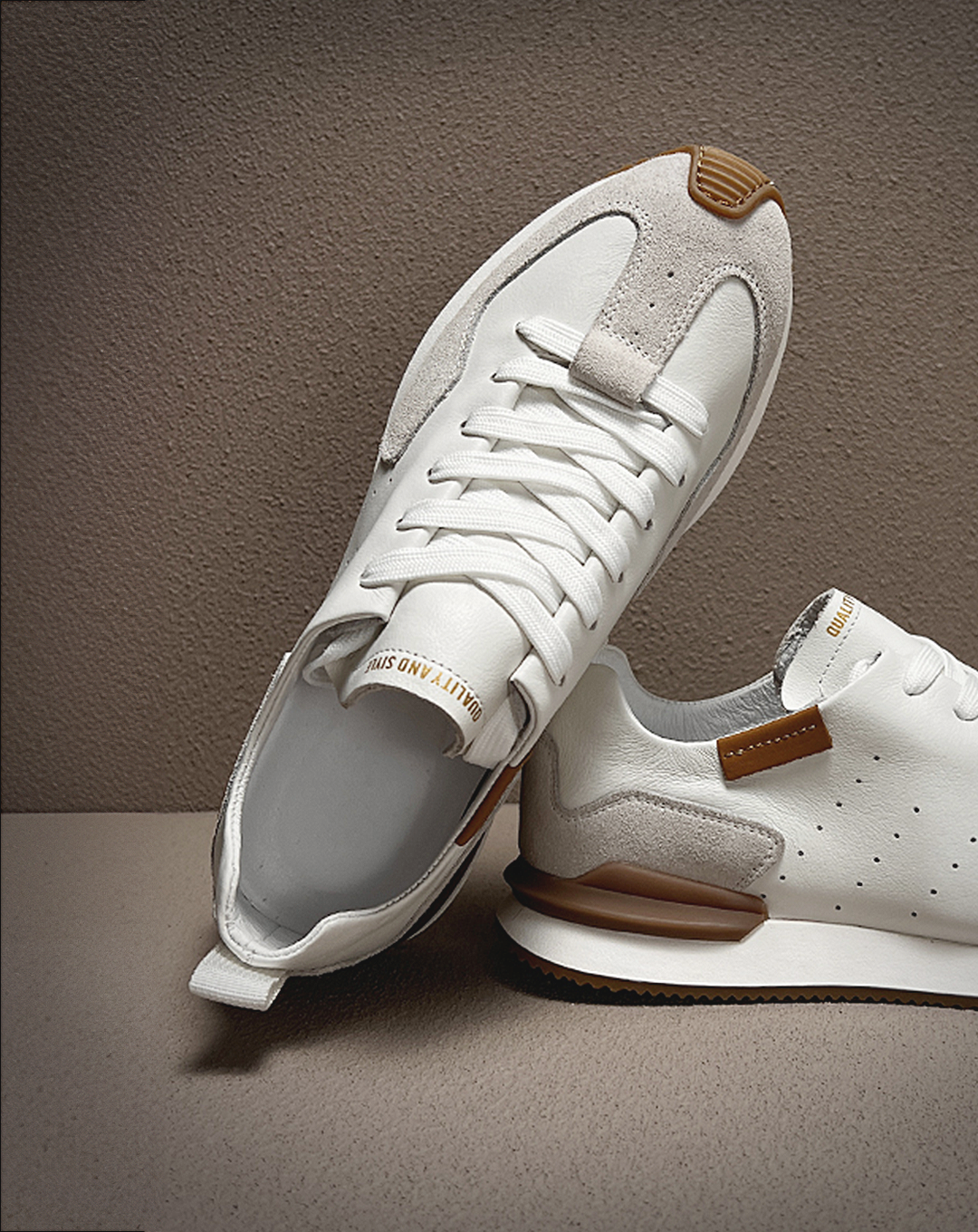 ♂♀本革/Leather Casual Sneakers