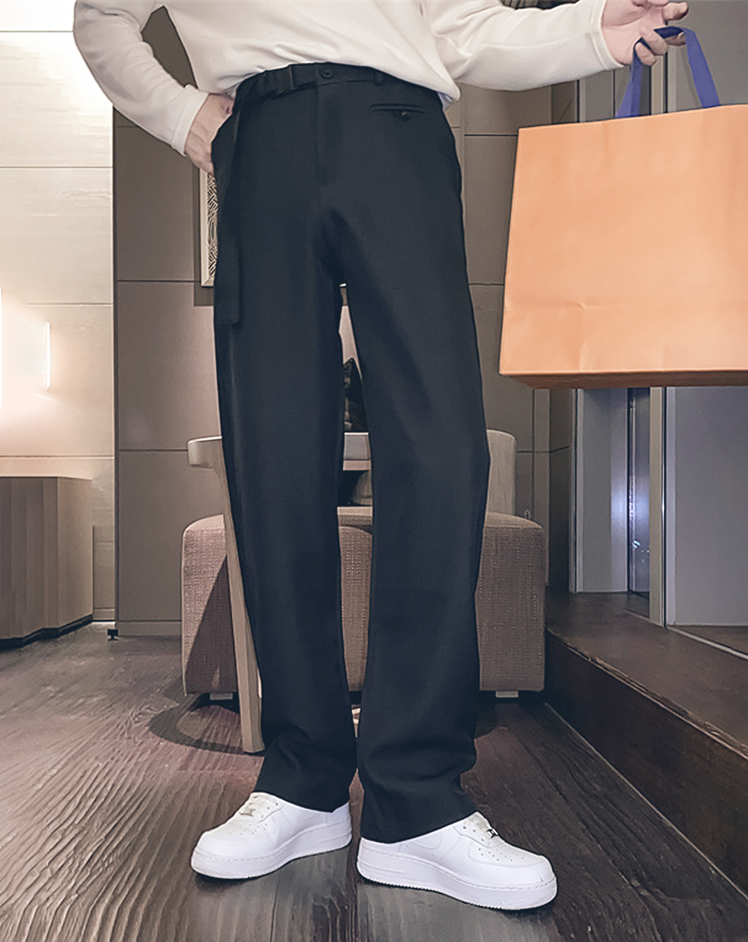 ♂Men's Loose Belt Pants