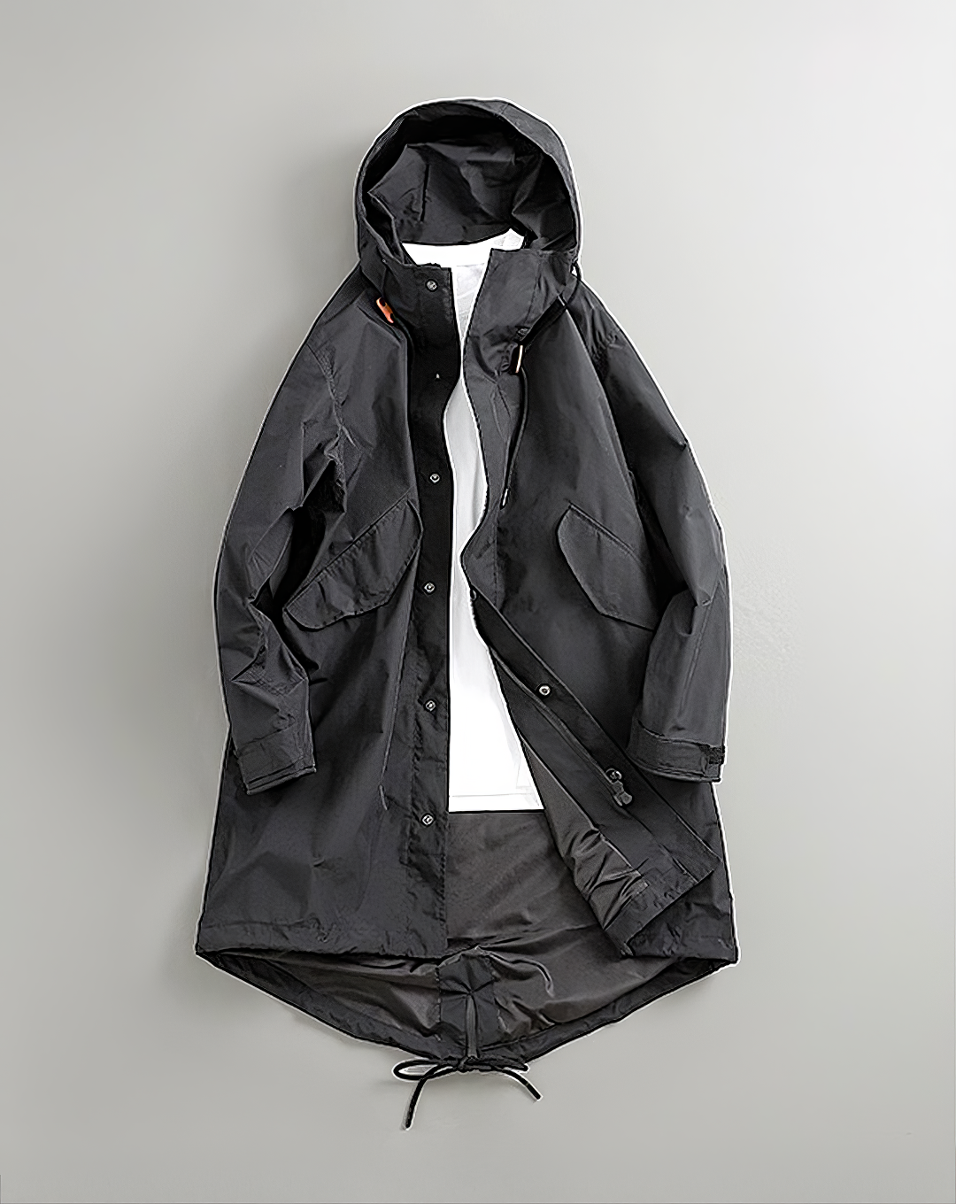 ♂Long Hooded Coat