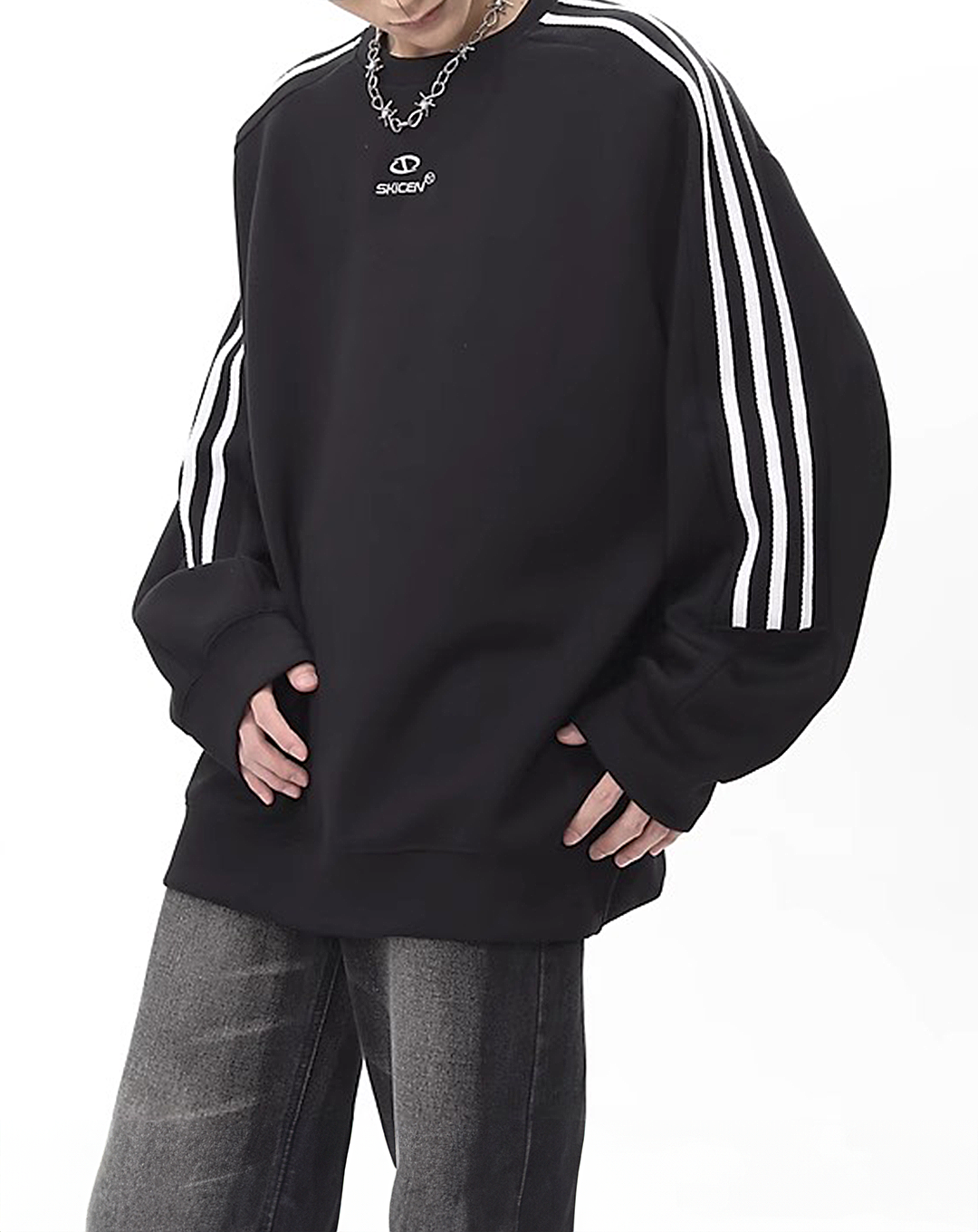 ♂Mono Stripe Sweatshirt