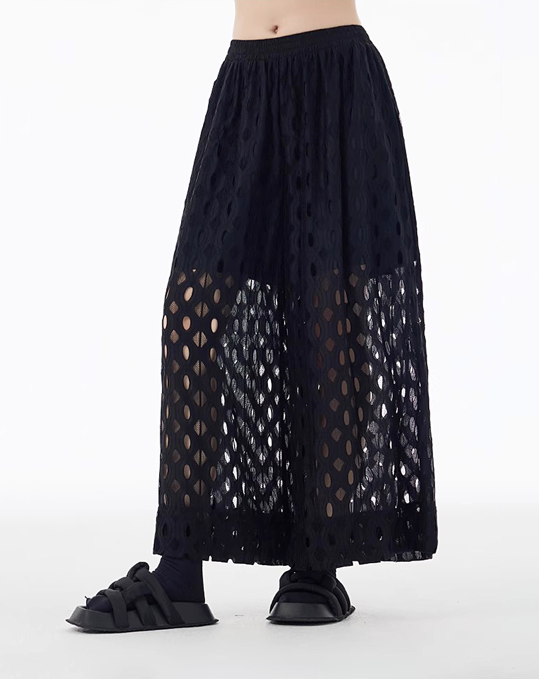 ♀Sheer Dot Pants