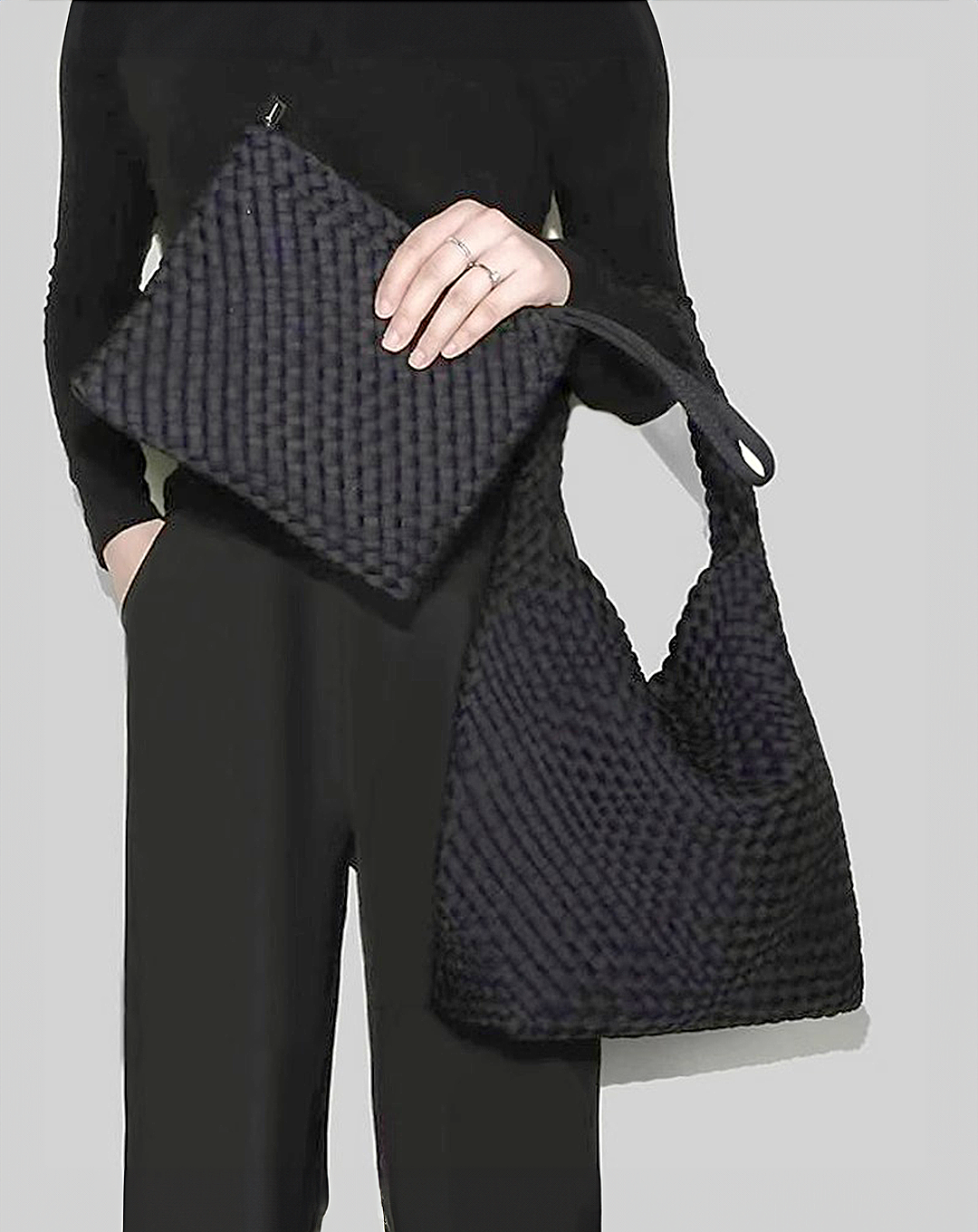 ♀Braided Soft Tote
