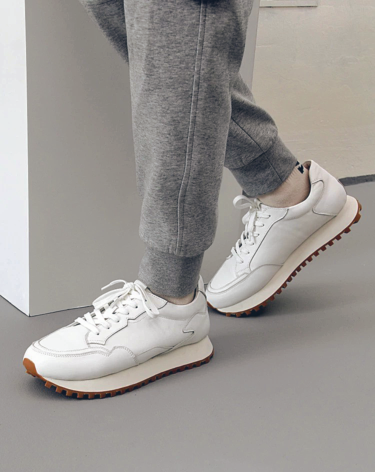 ♂♀本革/Leather Chunky Sneakers