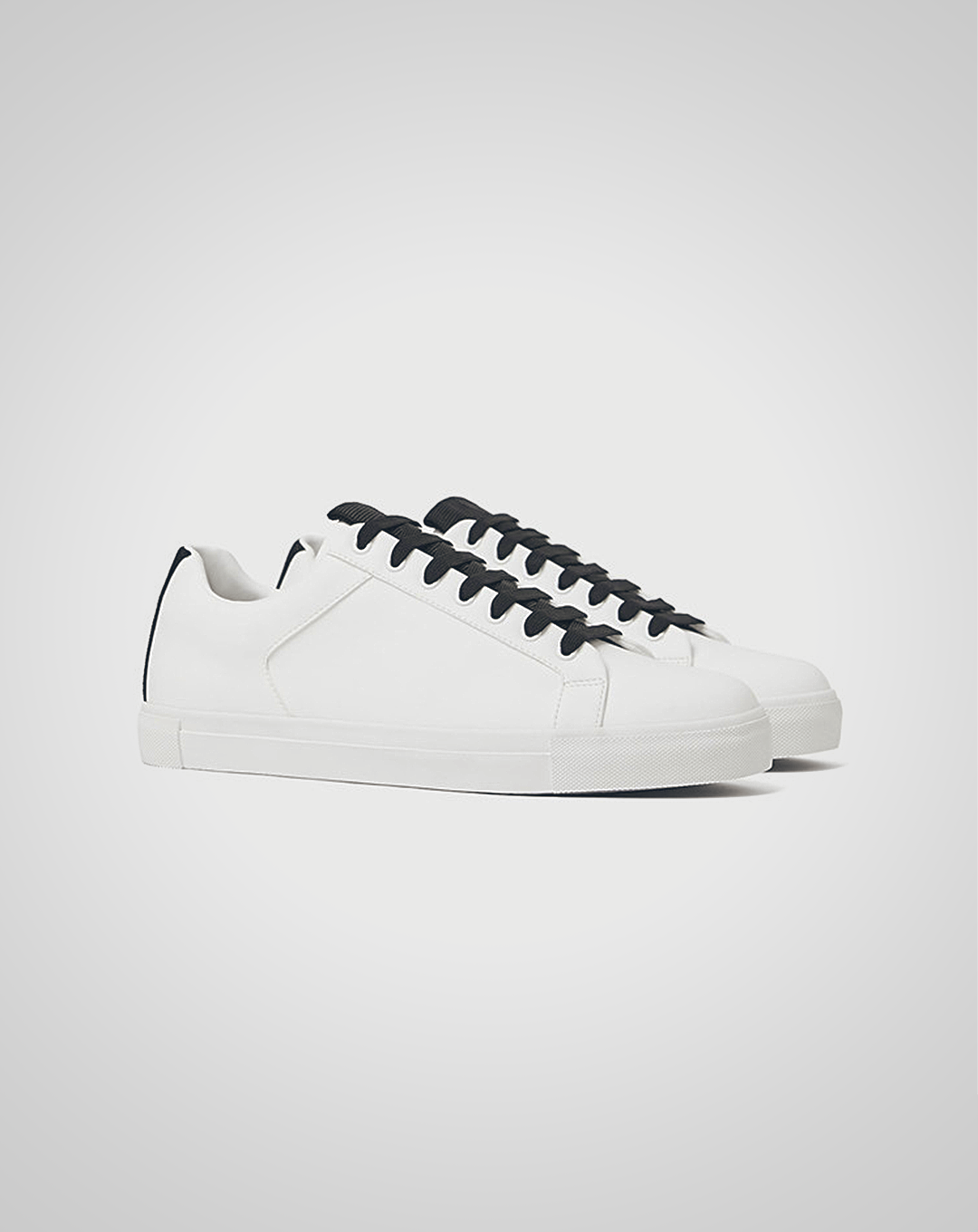 ♂♀Low Cut Monotone Lace Sneakers