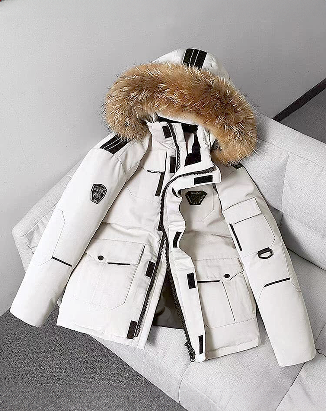 ♂Multi Pocket Down Jacket
