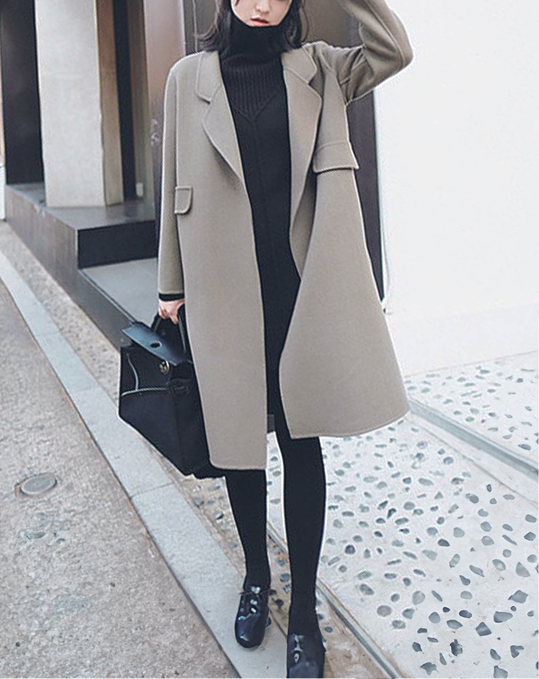 ♀Earth Color Chester Coat – SOSOS design