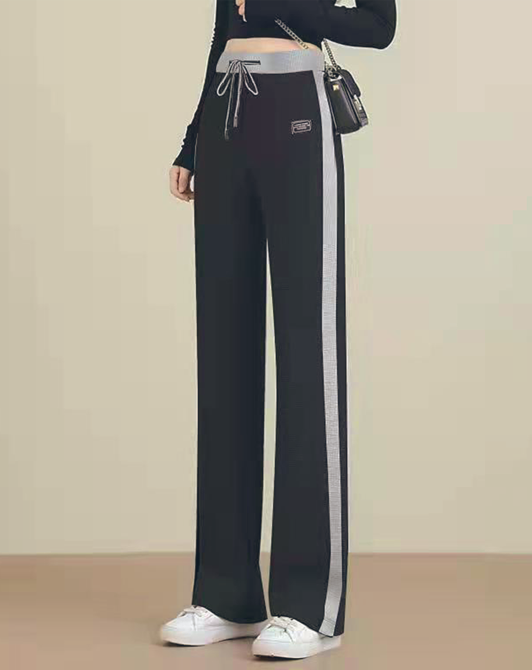 ♀Waffle Soft Line Pants