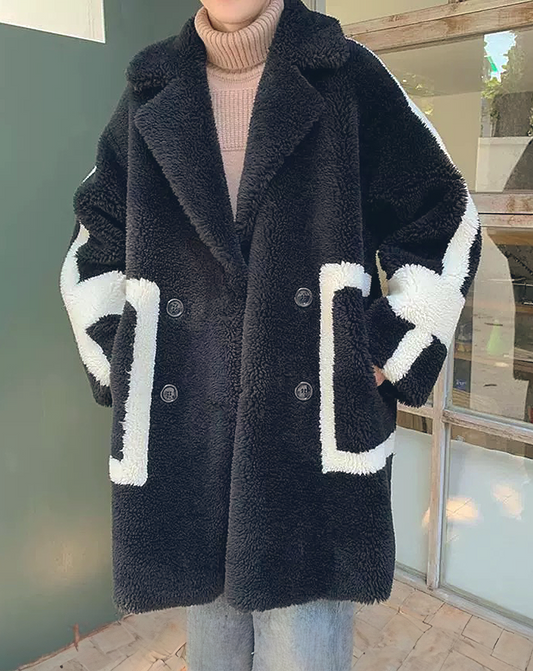 ♂Monochrome Boa Coat