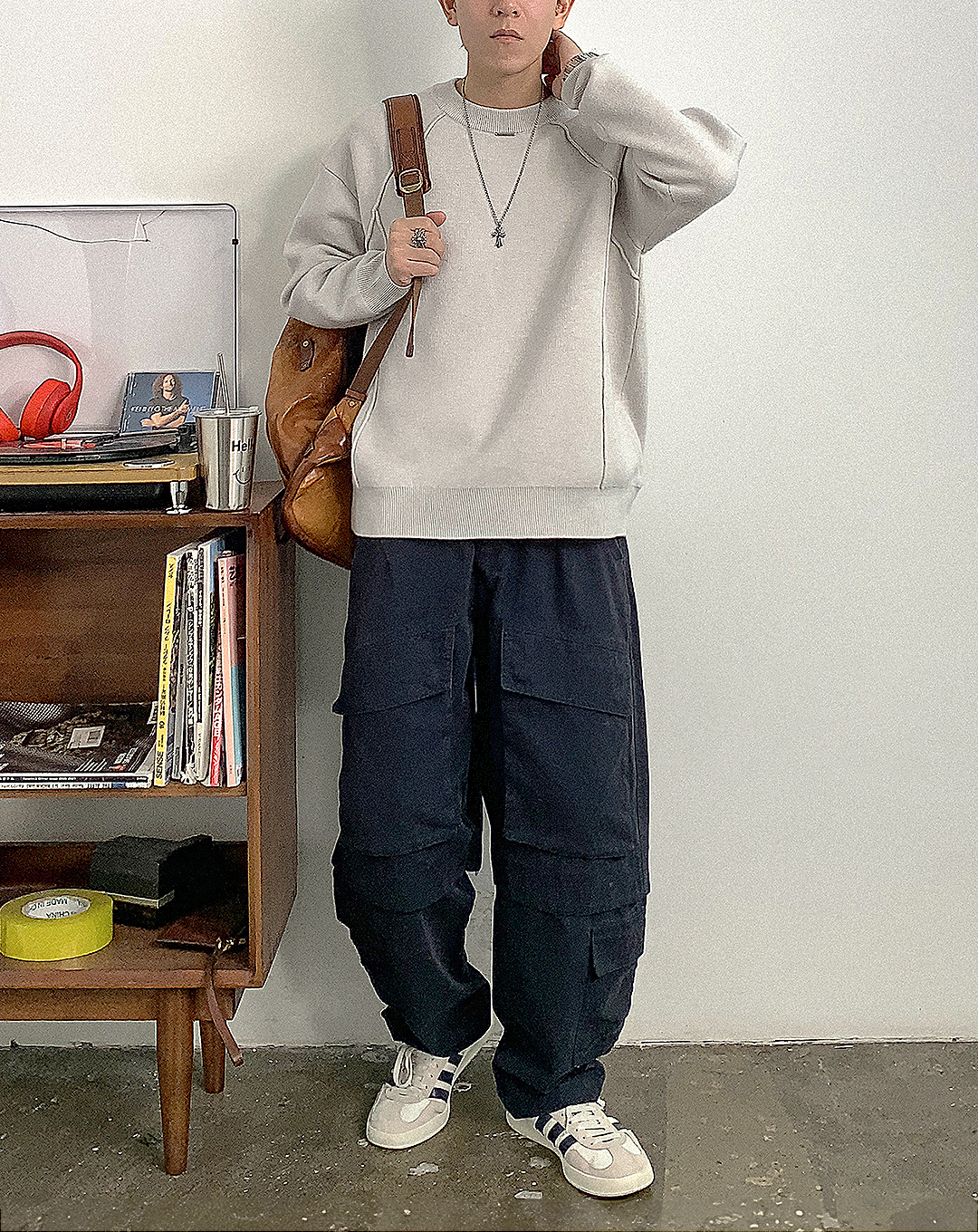 ♂Raglan Sleeve Sweater