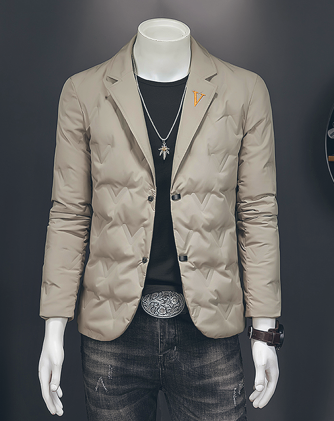 ♂Slim Light Down Jacket