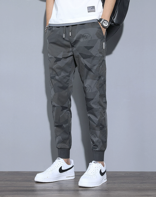 ♂Patterned Jogger Pants