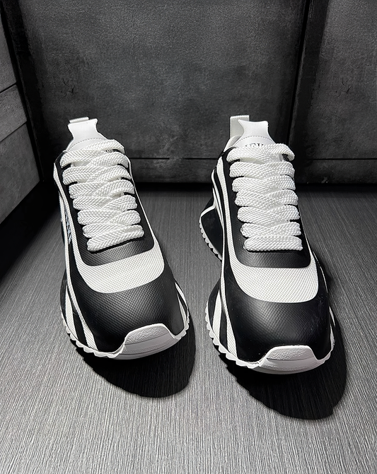 ♂♀Dynamic Stripe Sneakers