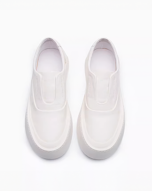 ♂♀本革/Mono Platform Slip-Ons