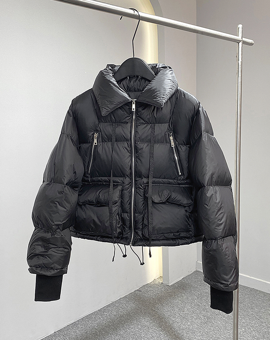 ♀Stand Collar Down Jacket