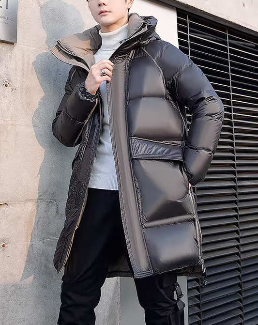 ♂Side Zip Puffy Coat