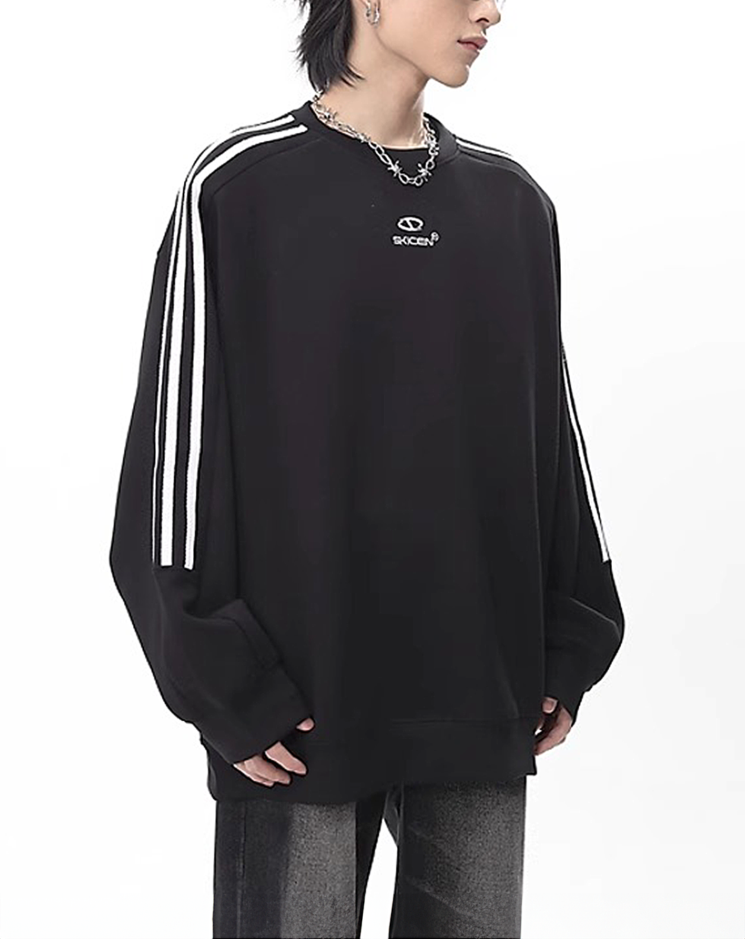 ♂Mono Stripe Sweatshirt