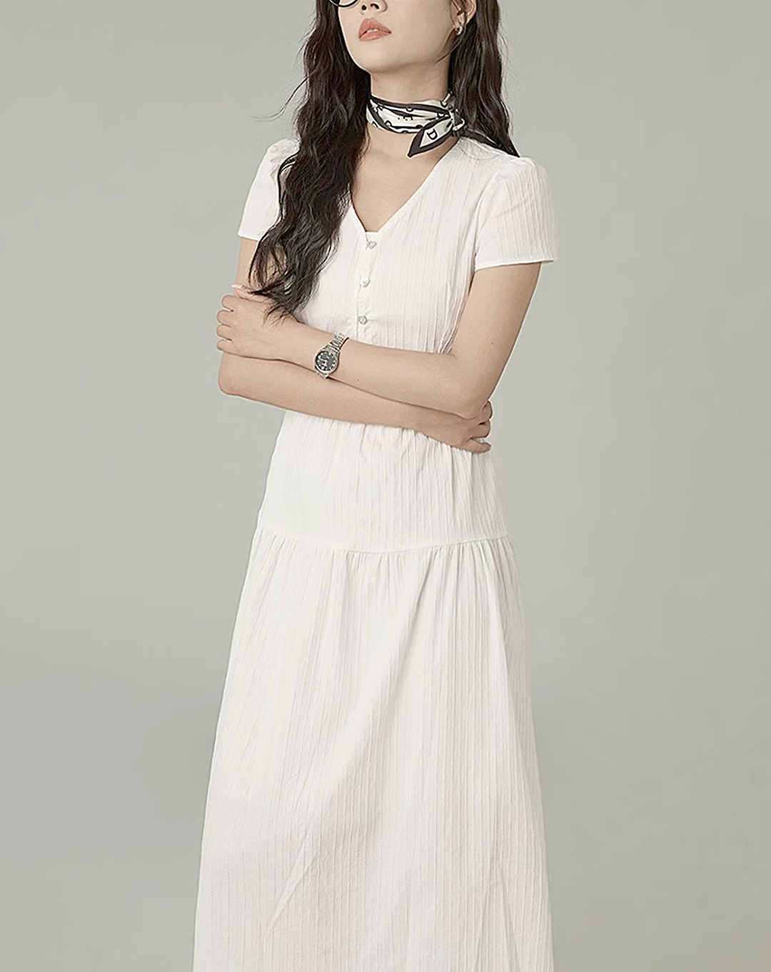 ♀V-Neck Summer Dress