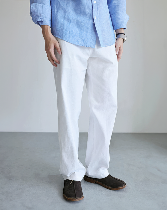 ♂Cotton Straight Chino Pants