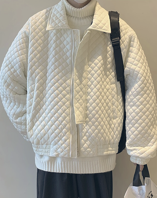 ♂Quilting Zip Jacket