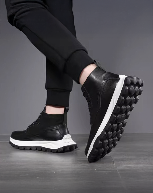 ♂本革/Chunky Sole Leather Boots