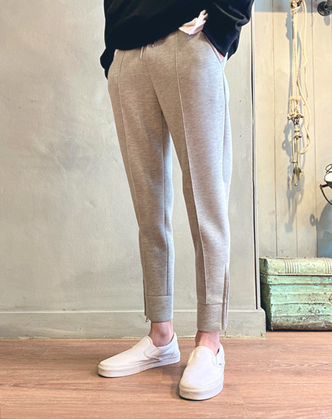 ♂Zip Slit Sweatpants