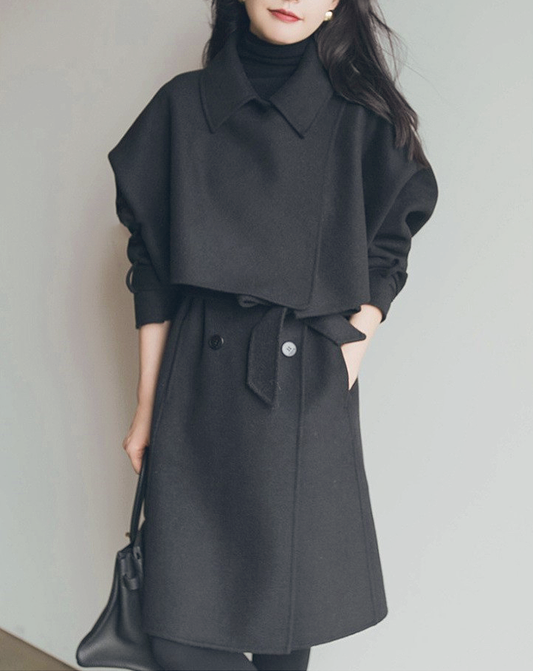 ♀Short Coat & Gilet Dress