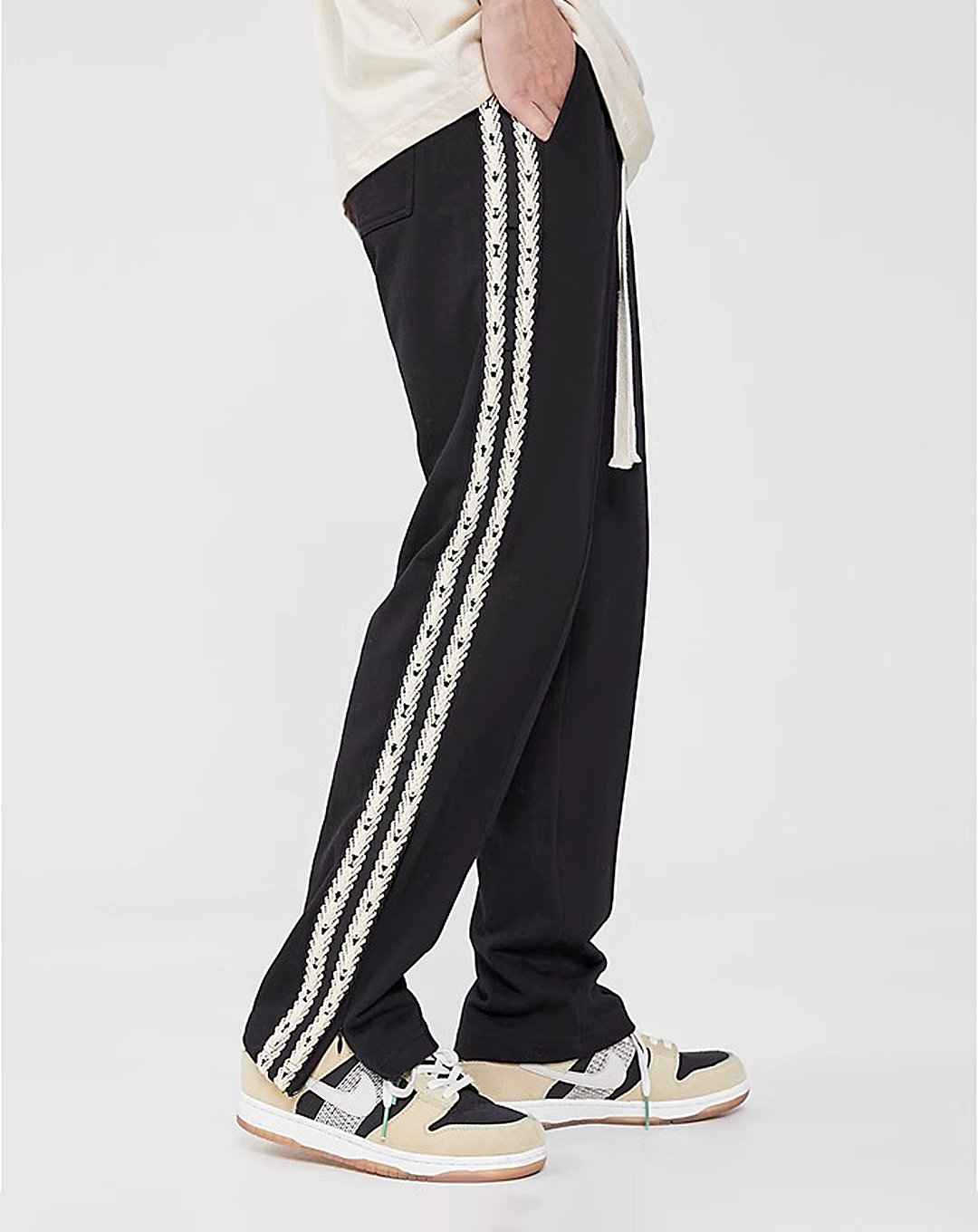 ♂Striped Stitch Pants