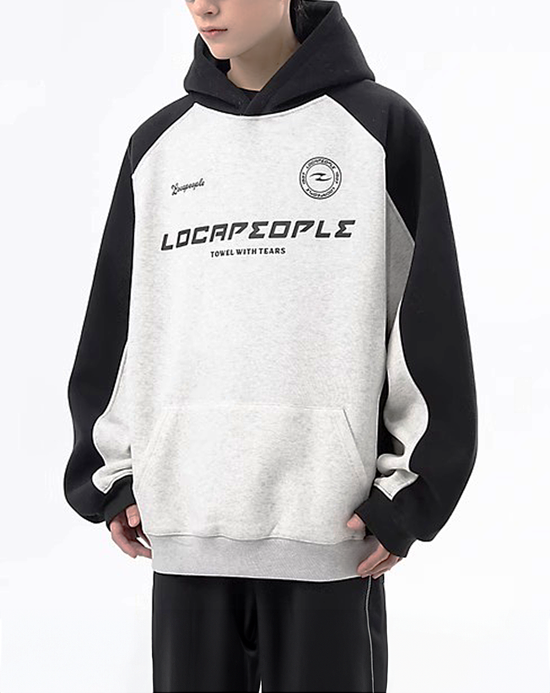 ♂Logo Contrast Hoodie