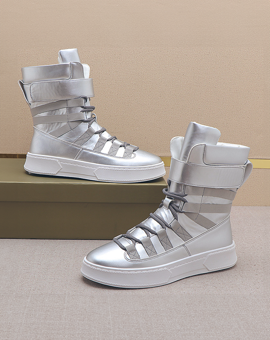♂♀Leather Tactical Boots
