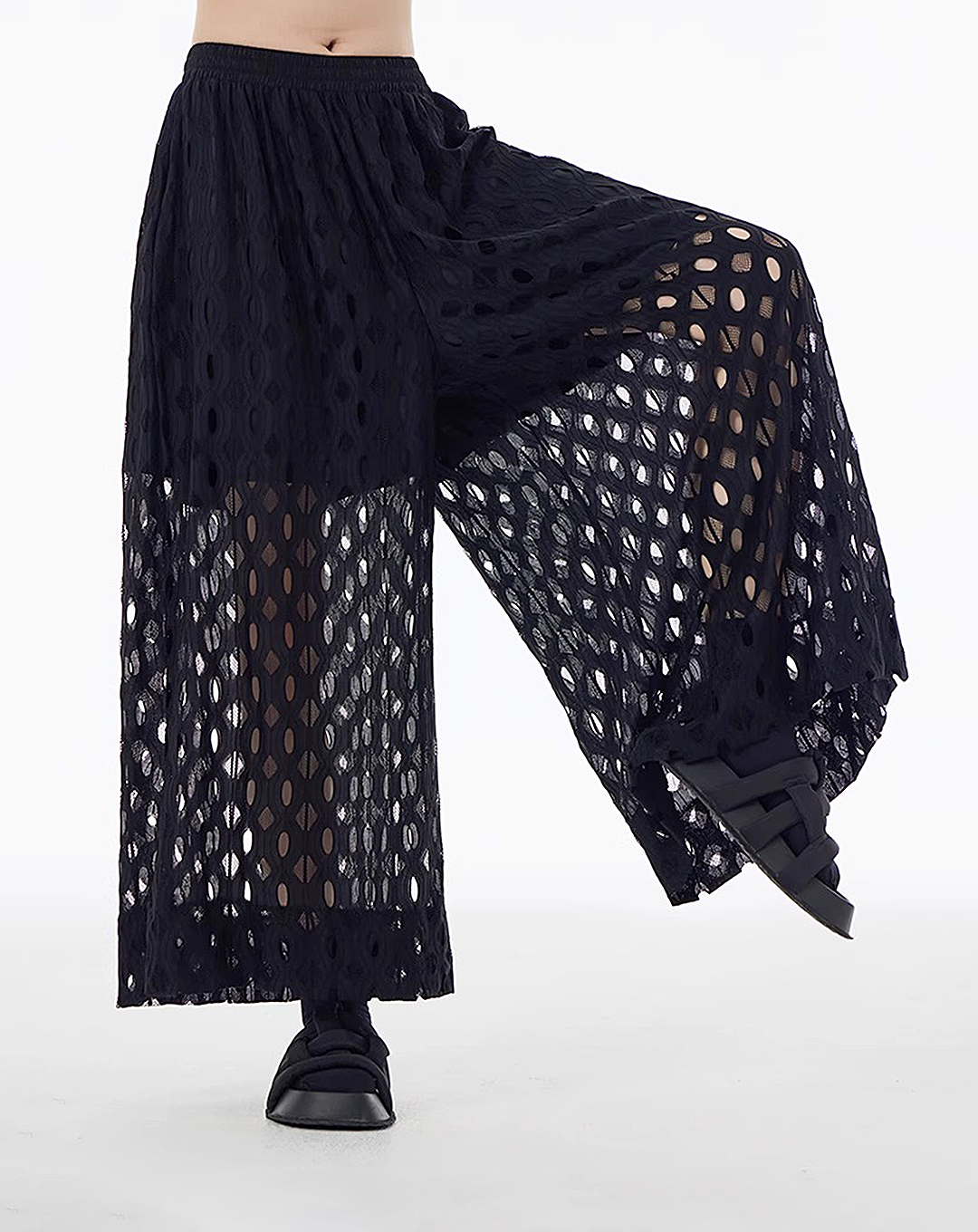 ♀Sheer Dot Pants